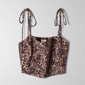 Aritzia Wilfred Penelope camisole - Leopard